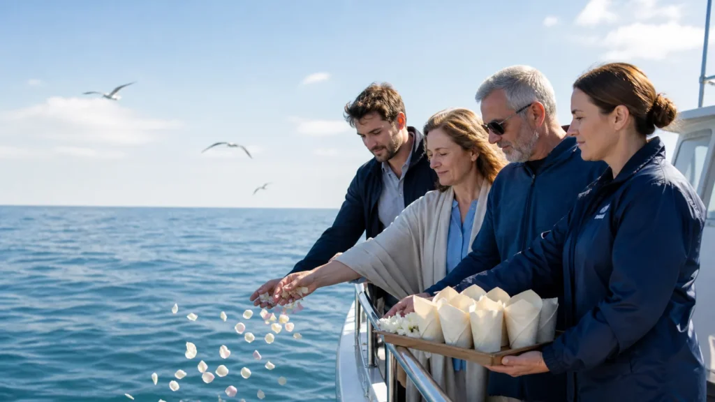 Balancing Family Wishes When You Scatter Ashes at Sea