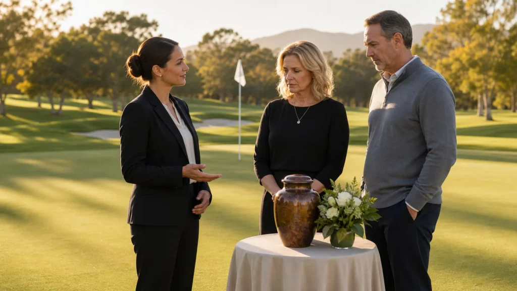 Memorial Golf Course Ceremonies for Ashes Without DIY Risks