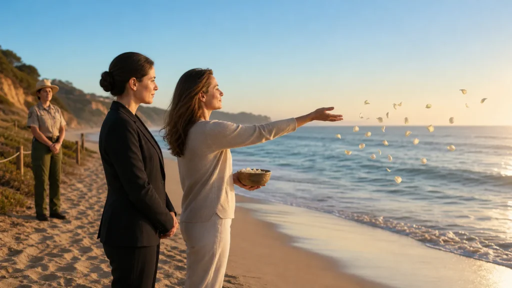 beach-ashes-scattering-guide-etiquette-featured Beach Ashes Scattering Guide: Etiquette, Privacy, Access, and Alternatives